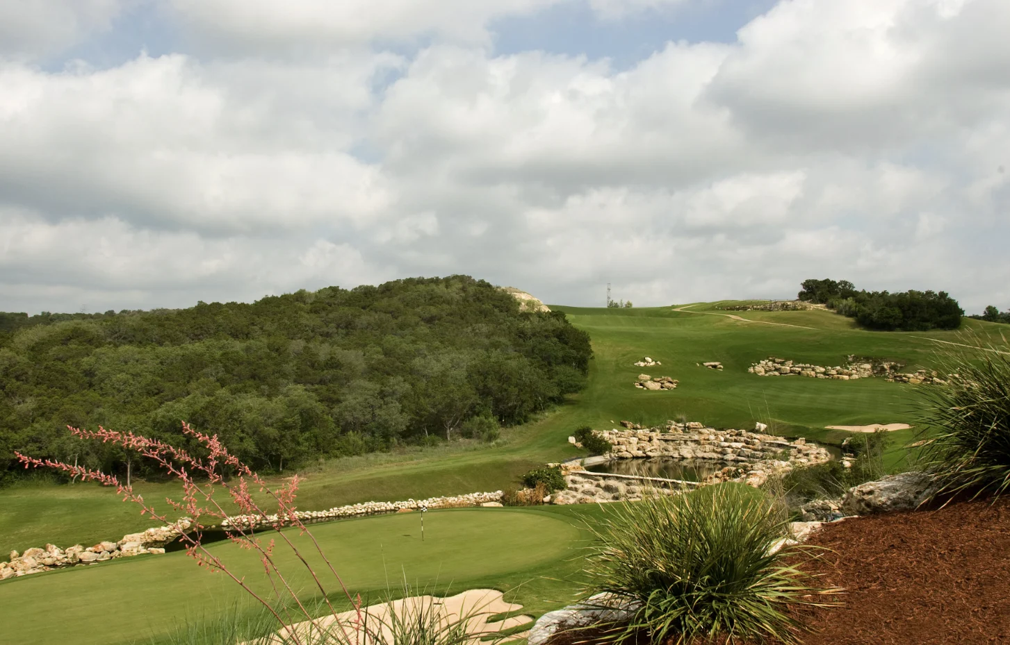 View of the Golf Club of Texas golf course.